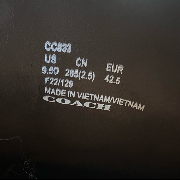 Men’s Coach signature coin loafer - Picture 8 of 8